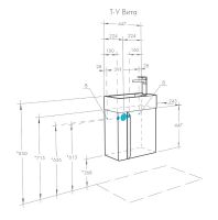 Товар: Тумба под раковину Aquaton Вита 45 подвесная Белая Ясень шимо арт-1A221401VTD70 - фото 9 Тумба под раковину Aquaton Вита 45 подвесная Белая Ясень шимо арт-1A221401VTD70 — фото 9, Тумбы под раковину