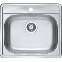 Кухонная мойка Alveus More 10 LEI-90 560x500 Перфорированная сталь арт-1103106 — фото 1, Кухонные мойки