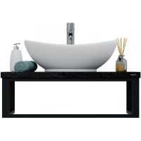 Консоль для раковины СанТа 80 Муар арт-900145 — фото 6, Консоли для раковины