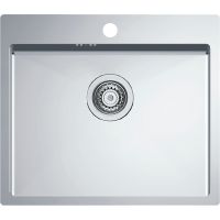 Кухонная мойка Alveus Quarto 10 BRS-90 550x480 Брашированная сталь арт-1124382 — фото 1, Кухонные мойки