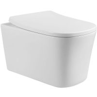 Унитаз Vincea Arco Rimless подвесной с сиденьем Микролифт арт-VT1-36 — фото 1, Подвесные унитазы