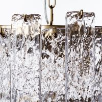 Люстра Divinare Felis Прозрачная Латунь арт-6005/17 LM-9 — фото 4, Люстры