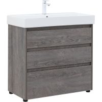 Тумба под раковину Aquanet Nova Lite 85 Дуб рошелье арт-302476 — фото 1, Тумбы под раковину