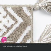 Коврик для ванной комнаты Iddis Decor 80х50 Бежевый арт-DT02P58i12 — фото 5, Коврики для ванной комнаты