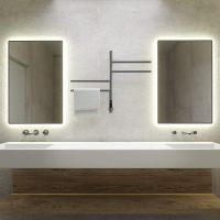 Электрический полотенцесушитель Vincea 43х60 Графит арт-VTD-1S1CGE — фото 3, Электрические полотенцесушители