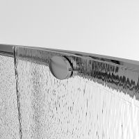 Душевой уголок Niagara Nova 80х80 профиль Хром стекло шиншилла арт-NG-3625-34 — фото 6, Душевые уголки четверть круга