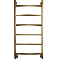 Водяной полотенцесушитель Ника Arc арт-ЛД 80/30 бронза — фото 1, Водяные полотенцесушители