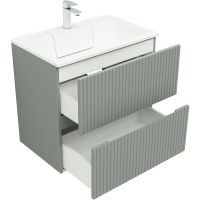 Тумба под раковину Aquanet Джейн 70 подвесная Мисти грин арт-313317 — фото 5, Тумбы под раковину