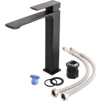 Товар: Смеситель для раковины Orange Lutz Черный арт-M04-121b - фото 8 Смеситель для раковины Orange Lutz Черный арт-M04-121b — фото 8, Смесители для раковины