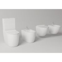 Унитаз Timo Kulo подвесной с сиденьем Микролифт арт-TK-403 — фото 2, Подвесные унитазы