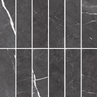 Керамическая мозаика Cersanit Royal Stone черный 30х30 см арт-16041 — фото 1, Мозаика