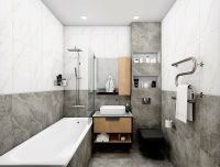 Керамогранит GlobalTile Melissa белый 30х60 см арт-6260-0245-1031 — фото 9, Керамогранит