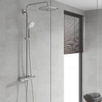 Душевая система Grohe Euphoria 260 с термостатом Хром арт-27296003 — фото 15, Душевые стойки