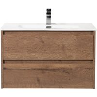 Тумба под раковину BelBagno Kraft 70 подвесная Rovere Tabacco арт-KRAFT-700-2C-SO-RT — фото 1, Тумбы под раковину