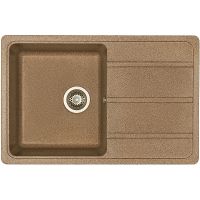 Кухонная мойка Aquaton Аманда 78 Терракот арт-1A712832AD270 — фото 1, Кухонные мойки