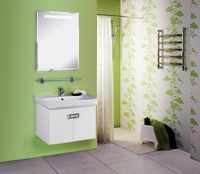 Тумба под раковину Aquaton Оптима 67 подвесная Белая арт-1A124101OP010 — фото 6, Тумбы под раковину