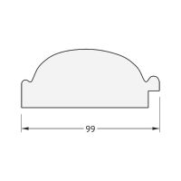 Зеркало Evoform Octagon 79х79 в багетной раме - Византия серебро 99 мм арт-BY 3834 — фото 5, Зеркала в ванную комнату