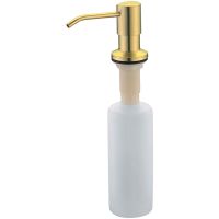 Дозатор для жидкого мыла ZorG Бронза арт-ZR-28 BR — фото 1, Дозаторы для кухонных моек