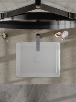 Раковина Orange 50 Белая глянцевая арт-B02-500W — фото 4, Раковины встраиваемые снизу