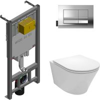 Товар: Комплект унитаза с инсталляцией Jacob Delafon Rodin+ с сиденьем Микролифт и клавишей смыва Хром арт-E21749RU-00 - фото 1 Комплект унитаза с инсталляцией Jacob Delafon Rodin+ с сиденьем Микролифт и клавишей смыва Хром арт-E21749RU-00 — фото 1, Комплекты унитаз + инсталляция