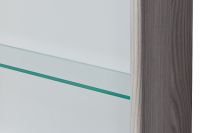 Зеркальный шкаф Aquaton Сильва 50 L с подсветкой Дуб фьорд арт-1A215502SIW6L — фото 4, Зеркальные шкафы в ванную