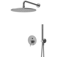 Душевая система Cezares Leaf Morning Mist арт-LEAF-DSIP-30-L-MM — фото 1, Встраиваемые душевые комплекты