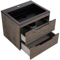 Товар: Тумба под раковину Vincea Chiara 2D 60 подвесная R.Oak арт-VMC-2C2600RO - фото 6 Тумба под раковину Vincea Chiara 2D 60 подвесная R.Oak арт-VMC-2C2600RO — фото 6, Тумбы под раковину