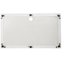 Душевой поддон из искусственного камня Aquanet Alfa Delta 140x80 Белый арт-172468 — фото 3, Душевые поддоны из искусственного камня