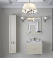 Тумба под раковину Aquaton Леон 65 подвесная Дуб бежевый арт-1A187001LBPR0 — фото 7, Тумбы под раковину