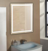 Зеркало Relisan Wendy 600х800 с подсветкой с сенсорным выключателем и часами арт-Гл000024378 — фото 2, Зеркала в ванную комнату