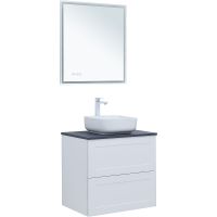 Тумба под раковину Aquanet Терра 70 подвесная Белая матовая арт-313233 — фото 15, Тумбы под раковину