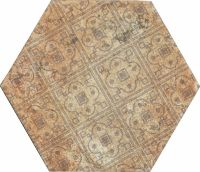 Керамогранит Monopole Ceramica Pompeia Decor Marron 20х24 см арт-52447 — фото 1, Керамогранит