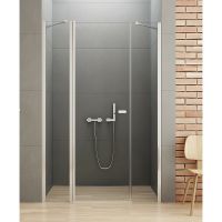 Товар: Душевая дверь New Trendy New Soleo Chrome 140 профиль Хром стекло прозрачное арт-D-0174A - фото 2 Душевая дверь New Trendy New Soleo Chrome 140 профиль Хром стекло прозрачное арт-D-0174A — фото 2, Распашные душевые двери