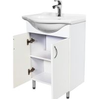 Товар: Тумба с раковиной Orange Лайт 60 Белый глянец арт-LA-60TUW+RA - фото 7 Тумба с раковиной Orange Лайт 60 Белый глянец арт-LA-60TUW+RA — фото 7, Тумбы с раковиной