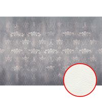 Фреска Ortograf Splendo 31717 Фактура флок FLK Флизелин (4*2,7) Серый, Вензель/Ромб арт-31717 (флок FLK) — фото 1, Фрески