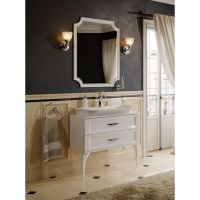 Зеркало Aqwella 5 Stars La Donna 72 Белый арт-LAD0207W — фото 2, Зеркала в ванную комнату