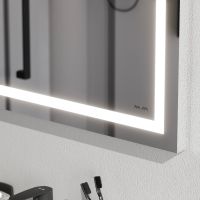 Зеркало AM.PM Gem 60 с подсветкой с ИК-сенсорным выключателем арт-M91AMOX0601WG — фото 5, Зеркала в ванную комнату