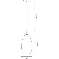 Товар: Подвесной светильник Artelamp Bicchiere Хром Белый арт-A4282SP-1CC - фото 3 Подвесной светильник Artelamp Bicchiere Хром Белый арт-A4282SP-1CC — фото 3, Подвесные светильники