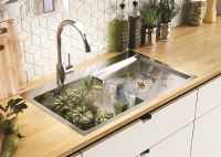 Кухонная мойка Alveus Quarto 30 BRS-90 780x480 Брашированная сталь арт-1124384 — фото 3, Кухонные мойки