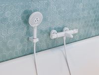 Товар: Держатель ручного душа Hansgrohe Porter E Белый матовый арт-28387700 - фото 3 Держатель ручного душа Hansgrohe Porter E Белый матовый арт-28387700 — фото 3, Держатели для душа
