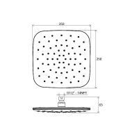 Товар: Верхний душ Ravak ABS 983.10 Хром Белый арт-X07P347 - фото 3 Верхний душ Ravak ABS 983.10 Хром Белый арт-X07P347 — фото 3, Верхние души