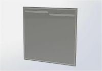 Зеркало Aquanet Модена 100 с подсветкой Белое арт-198490 — фото 3, Зеркала в ванную комнату