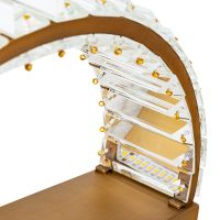 Настенный светильник Divinare Renata Прозрачный Латунь арт-1135/17 AP-10 — фото 2, Бра