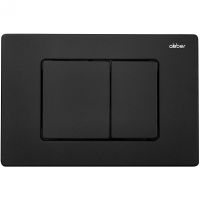 Клавиша смыва Abber Черная матовая арт-AC0120MB — фото 1, Кнопки смыва