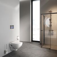 Унитаз AM.PM X-Joy подвесной с сиденьем Микролифт арт-C851701SC — фото 9, Подвесные унитазы