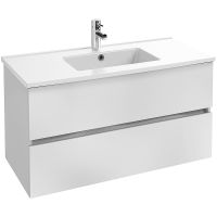 Тумба под раковину Jacob Delafon Tolbiac 100 подвесная Белый лак арт-EB2383-J5 — фото 1, Тумбы под раковину