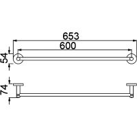 Полотенцедержатель Timo Saona Золото матовое арт-13053/17 — фото 5, Полотенцедержатели