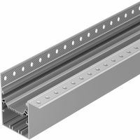 Профиль алюминиевый Arlight Linia встраиваемый для ГКЛ Серебристый арт-027162 — фото 1, Профили для светодиодных лент