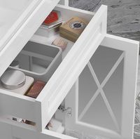 Тумба под раковину Opadiris Палермо 70 Белая матовая арт-00-00006720 — фото 4, Тумбы под раковину