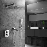 Душевая система Gappo с термостатом Хром арт-G7107-40 — фото 2, Встраиваемые душевые комплекты